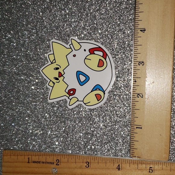 Pokemon Waterproof Sticker Togepi - Picture 2 of 8